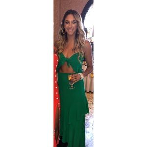 FLYNN SKYE Michelle Maxi Dress in Jolly Green